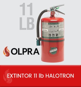 EXTINTOR 11 lb HALOTRON